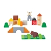 PlanToys Holzbauklötze Dorf