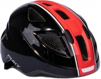 Puky 9596 PH 8 M Fahrradhelm schwarz / rot