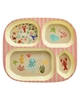 Rice Kinderteller mit 4er Einteilung Coral Ocean Print