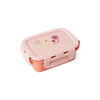 Rice kleine Brotdose Wildlife / Pink