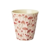 Rice Melamin Becher Happy Forest / Pink 160ml