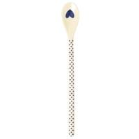 Rice Melamin Latte-Löffel Favorite Hearts / Navy Blue