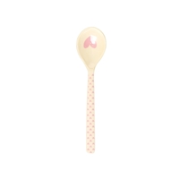 Rice Melamin Teelöffel Favorite Hearts / Dark Pink