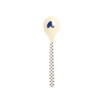 Rice Melamin Teelöffel Favorite Hearts / Navy Blue