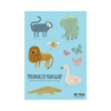 Rice Sticker für die Brotdose Sweet Jungle