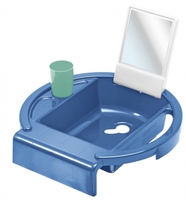 Rotho Babydesign Kiddy Wash Waschstation cool blue/weiß/swedish green (Baby Plus)