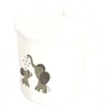 Rotho Babydesign Windeleimer Bella Bambina weiß Modern Elephants (Baby Plus)