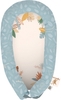 Sebra Bettnest Wildlife eucalyptus blue (sebra)