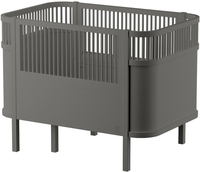 Sebra Das Sebra Bett - Baby & Jr. - Wooden Edition Birkenholz classic grey