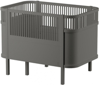 Sebra Das Sebra Bett - Baby & Jr. - Wooden Edition Birkenholz classic grey (sebra)