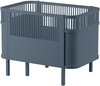 Sebra Das Sebra Bett - Baby & Jr. - Wooden Edition Birkenholz forest lake blue (sebra)