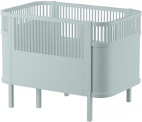 Sebra Das Sebra Bett - Baby & Jr. - Wooden Edition Birkenholz mist green (sebra)