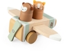 Sebra Flugzeug aus Holz,  Wildlife