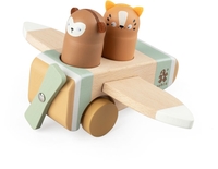 Sebra Flugzeug aus Holz,  Wildlife