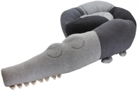 Sebra Gestricktes Bettnestchen Sleepy Croc storm grey (sebra)