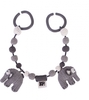 Sebra Häkel-Kinderwagenkette Fanto der Elefant classic grey (sebra)