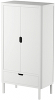 Sebra Kleiderschrank mit 2 Türen classic white (sebra)