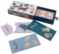 Sebra Puzzle mit Zahlen 1-10 Seven Seas/Daydream (sebra)