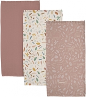 Sebra Spucktücher Wildlife sunset pink (3 tlg.) (sebra)