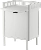 Sebra Wickelkommode mit Türen classic white