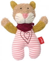 Sigikid 39031 Greifling Katze Urban Baby Edition