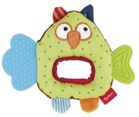 Sigikid 40876 Greifling und Beißring Eule PlayQ