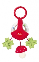 Sigikid 41884 Anhänger Rasselring Pilz