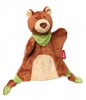 Sigikid 41987 Handpuppe-Schnuffeltuch Bär (Sigikid,  H. Scharrer Koch GmbH)