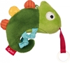 Sigikid Chameleon toy with pacifiert holder RedStars (Sigikid,  H. Scharrer Koch GmbH)