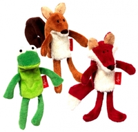 Sigikid Fingerpuppe set friends of the forest (Sigikid,  H. Scharrer Koch GmbH)