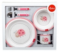 Sigikid Melamin Kindergeschirrset Marienkäfer (Sigikid,  H. Scharrer Koch GmbH)