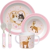 Sigikid Melamin Kindergeschirrset Pony Love
