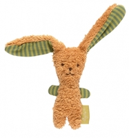 Sigikid Organic cotton Greifling bunny light brown Green Collection