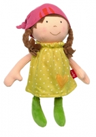 Sigikid Puppe mit Kleid gelb (Sigikid,  H. Scharrer Koch GmbH)