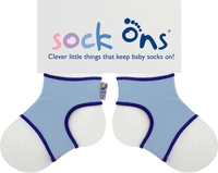 Sock Ons Babysöckchenhalter hellblau 0-6 Monate