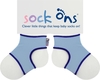 Sock Ons Babysöckchenhalter hellblau 6-12 Monate
