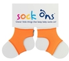 Sock Ons Babysöckchenhalter orange 0-6 Monate