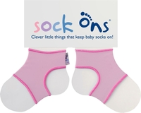 Sock Ons Babysöckchenhalter rosa