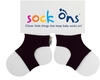 Sock Ons Babysöckchenhalter schwarz 0-6 Monate