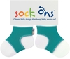 Sock Ons Babysöckchenhalter türkis 6-12 Monate