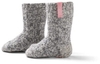 Soxs Baby Anti-Rutsch Wollsocken,  grau - fairy tail,  19-28