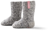 Soxs Baby Anti-Rutsch Wollsocken,  grau - fairy tail,  19-28