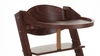 Spielbrett für Treppy 1013 walnut brown Kinderhochstuhl