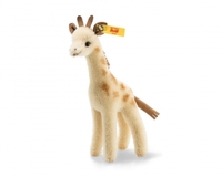 Steiff 026942 Wildlife Geschenkbox Giraffe Mohair beige