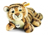 Steiff 066269 Radjah Baby Schlenker Tiger 28 braun/schwarz
