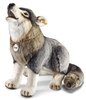 Steiff 075759 Snorry Wolf 60cm sitzend