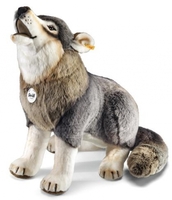 Steiff 075759 Snorry Wolf 60cm sitzend