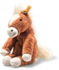 Steiff 075865 Gola Schlenkerpferd 27cm rotbraun
