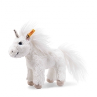 Steiff 087776 Unica Einhorn 18 weiss stehend