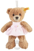 Steiff 239540 Schlaf Gut Bär Spieluhr 20 cm rosa